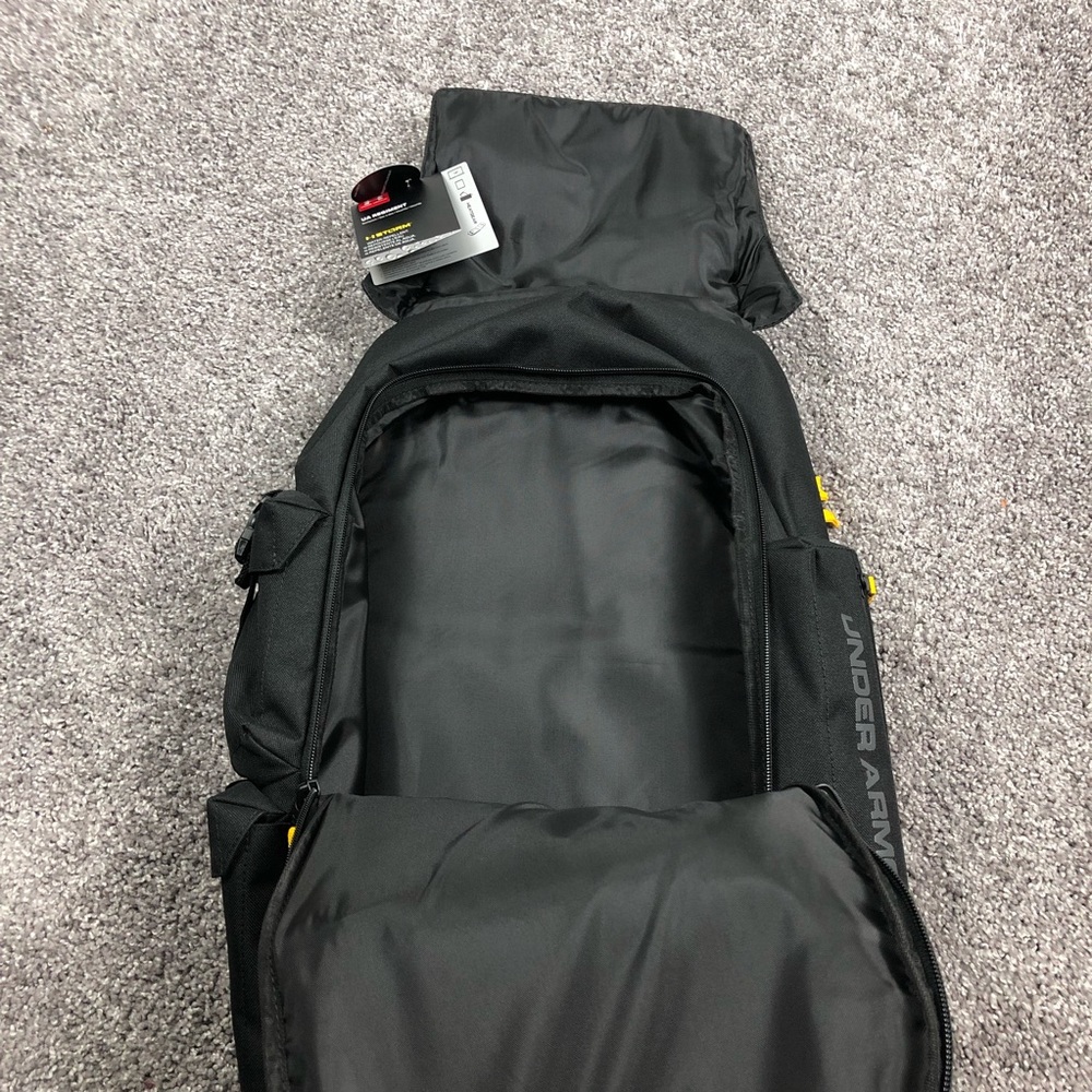 Under Armour x Project Rock Regiment UA Unisex Womens Backpack Black 1353719-001 - Picture 10 of 13
